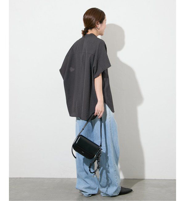 JOURNAL STANDARD「《追加2》シアーチェックポンチョブラウス」|シャツ・ブラウス|