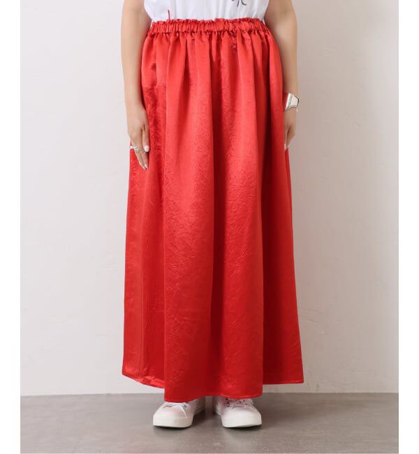 journal standard luxe「ヴィンテージサテン ギャザースカート」|スカート|