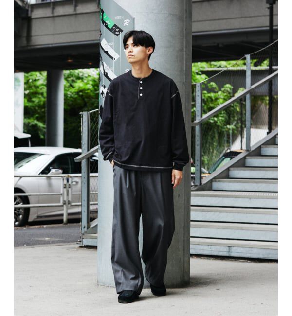 JOURNAL STANDARD「TRモダン ワイド スラックス」|スラックス|