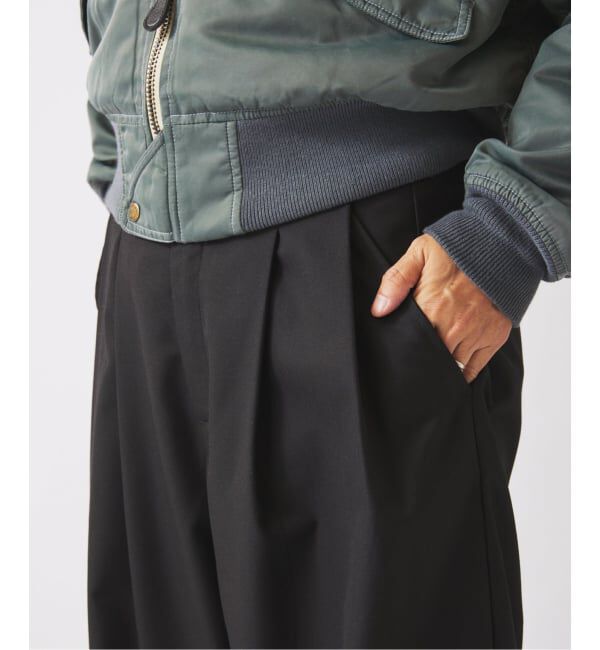 JOURNAL STANDARD relume「ヒールカット ルーズ ライトスラックス」|スラックス|