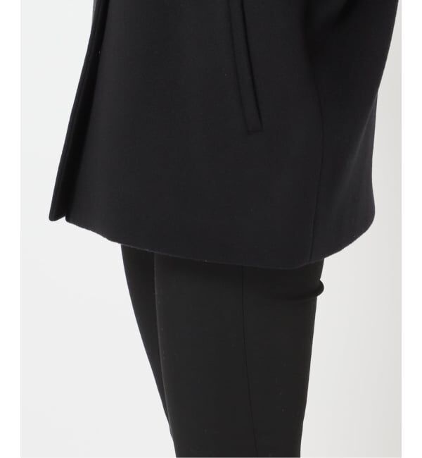 JOURNAL STANDARD「《追加5》スーパー140ビーバーノーカラーショートコート」|ノーカラーコート|