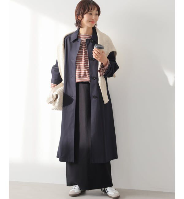 JOURNAL STANDARD relume「《追加》スーピマコットンステンカラーコート」|ステンカラーコート|