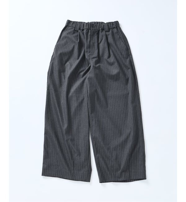 JOURNAL STANDARD「TR モダン ツイル ワイド ストライプ スラックス」|スラックス|