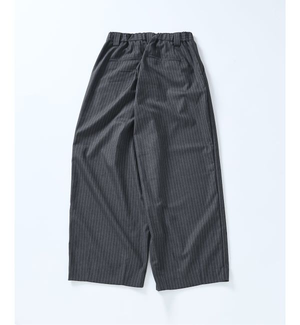 JOURNAL STANDARD「TR モダン ツイル ワイド ストライプ スラックス」|スラックス|