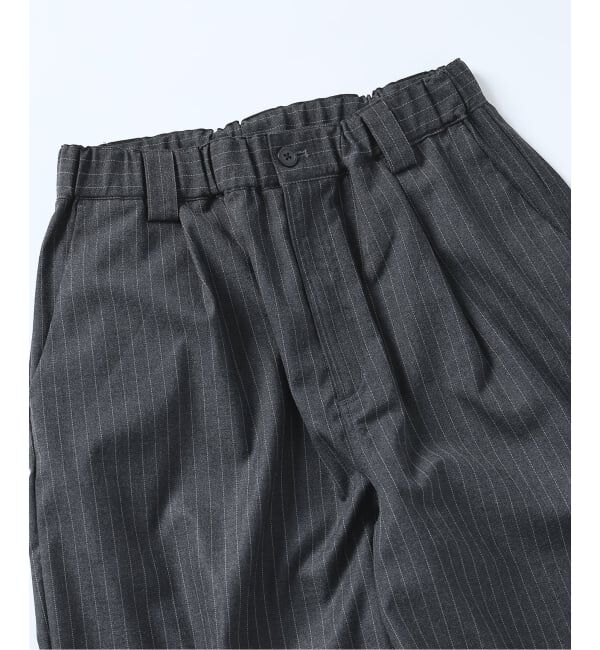 JOURNAL STANDARD「TR モダン ツイル ワイド ストライプ スラックス」|スラックス|