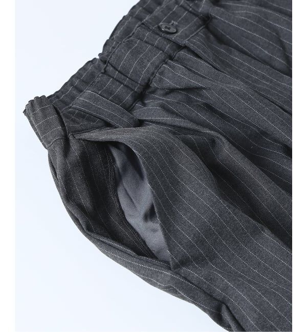 JOURNAL STANDARD「TR モダン ツイル ワイド ストライプ スラックス」|スラックス|