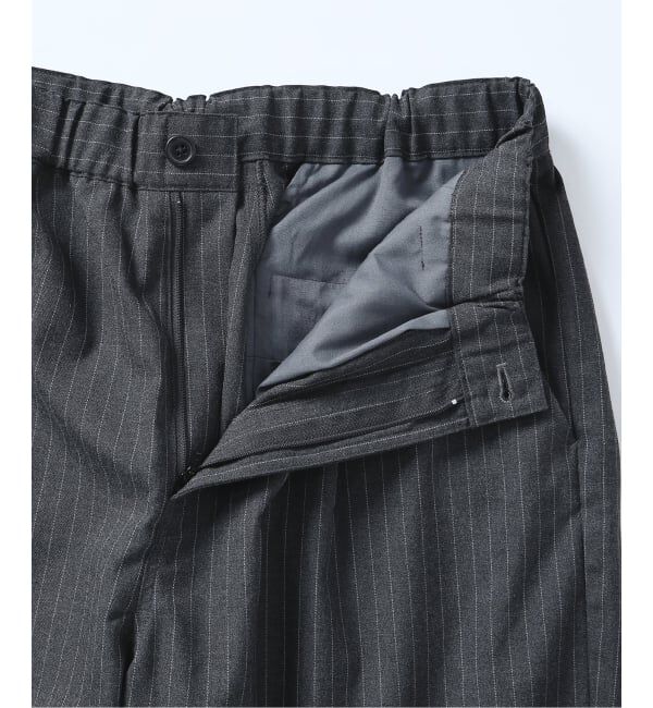 JOURNAL STANDARD「TR モダン ツイル ワイド ストライプ スラックス」|スラックス|