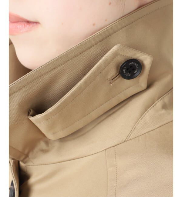 journal standard L'essage「【金子綾さん着用】【別注】Aquascutum&times;LESSAGE ステンカラーコート」|ステンカラーコート|