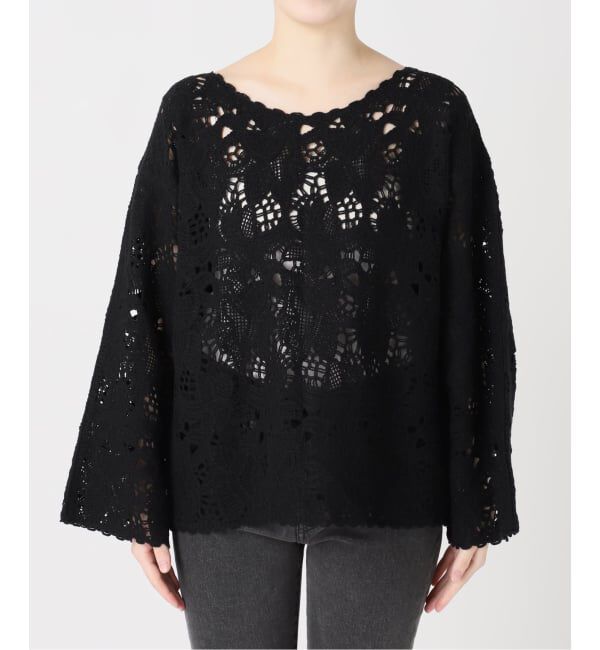 JOURNAL STANDARD relume「エンブロイダリークロシェレースプルオーバー」|ニット・セーター|