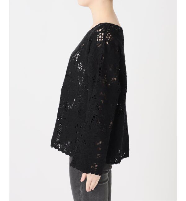 JOURNAL STANDARD relume「エンブロイダリークロシェレースプルオーバー」|ニット・セーター|