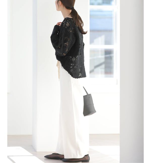 JOURNAL STANDARD relume「エンブロイダリークロシェレースプルオーバー」|ニット・セーター|