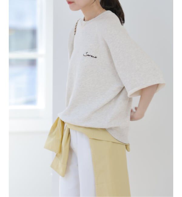 JOURNAL STANDARD relume「ハーフスリーブ刺繍ロゴスウェット」|スウェット・ジャージ|