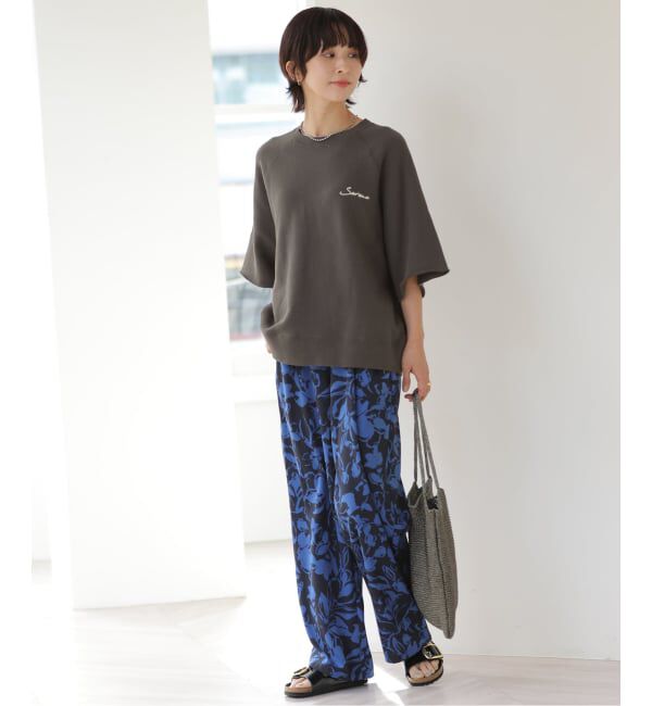 JOURNAL STANDARD relume「ハーフスリーブ刺繍ロゴスウェット」|スウェット・ジャージ|