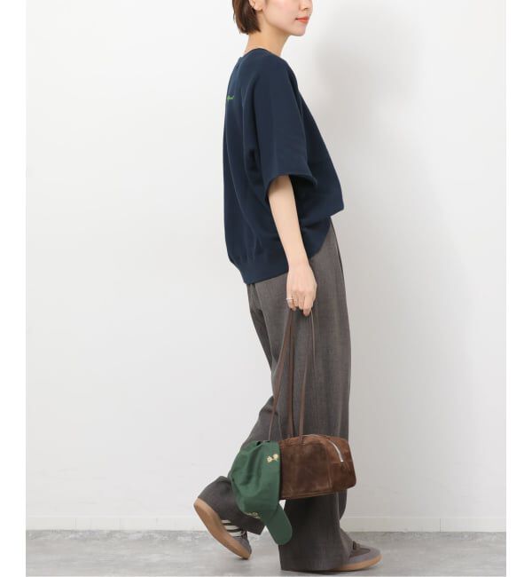 JOURNAL STANDARD relume「ハーフスリーブ刺繍ロゴスウェット」|スウェット・ジャージ|