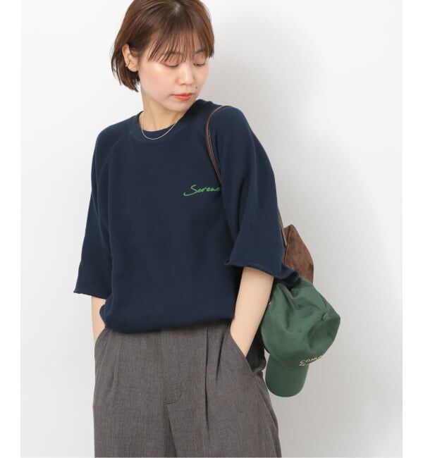 JOURNAL STANDARD relume「ハーフスリーブ刺繍ロゴスウェット」|スウェット・ジャージ|