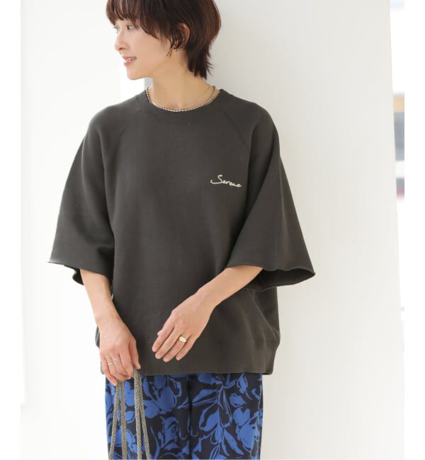 JOURNAL STANDARD relume「ハーフスリーブ刺繍ロゴスウェット」|スウェット・ジャージ|