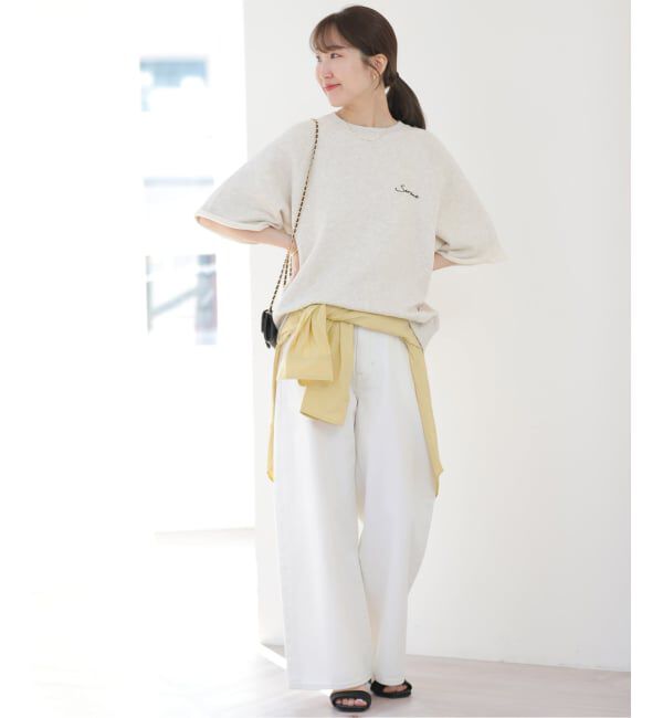 JOURNAL STANDARD relume「ハーフスリーブ刺繍ロゴスウェット」|スウェット・ジャージ|