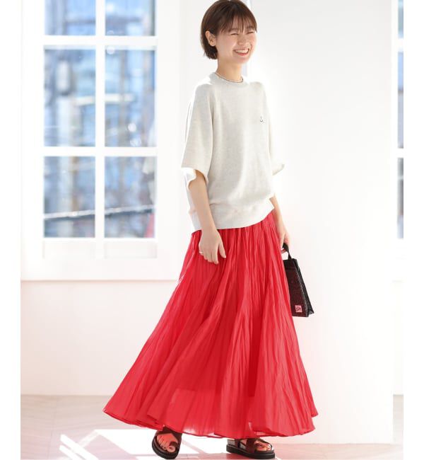 JOURNAL STANDARD relume「コットンボイルクリンクルマーメイドスカート」|スカート|