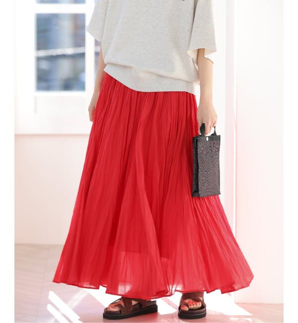 JOURNAL STANDARD relume「コットンボイルクリンクルマーメイドスカート」|スカート|