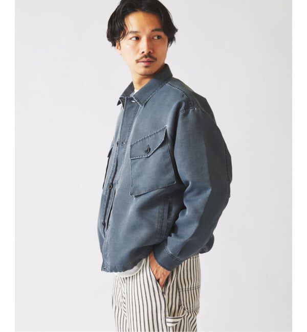JOURNAL STANDARD relume「ピグメント加工 CPO シャツブルゾン」|ミリタリージャケット|