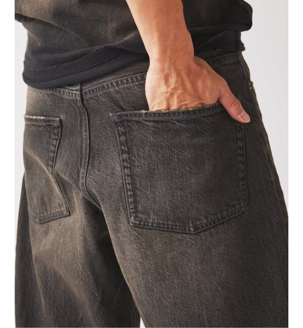 JOURNAL STANDARD relume「スモーキーデニム 11oz ワイド エンジニアド パンツ」|デニム|