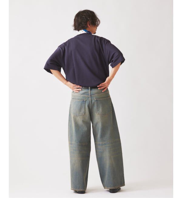 JOURNAL STANDARD relume「スモーキーデニム 11oz ワイド エンジニアド パンツ」|デニム|