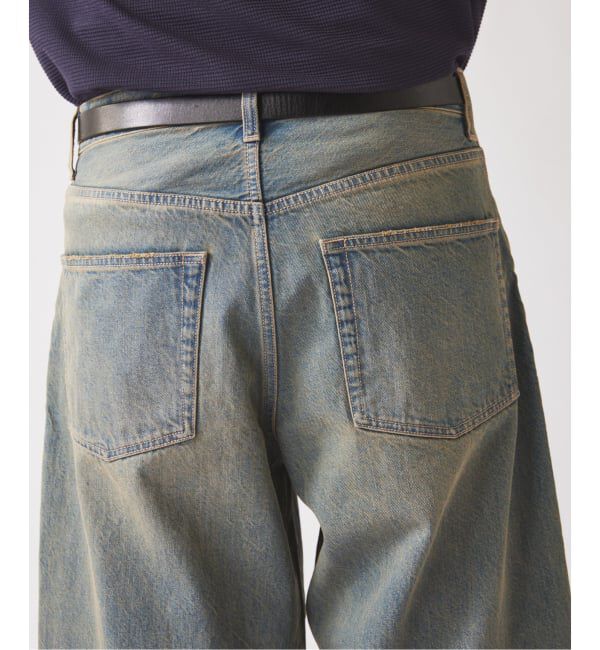 JOURNAL STANDARD relume「スモーキーデニム 11oz ワイド エンジニアド パンツ」|デニム|