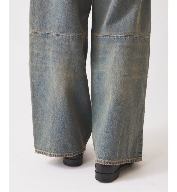 JOURNAL STANDARD relume「スモーキーデニム 11oz ワイド エンジニアド パンツ」|デニム|