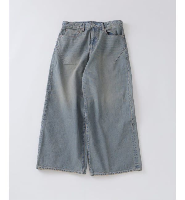 JOURNAL STANDARD relume「スモーキーデニム 11oz ワイド エンジニアド パンツ」|デニム|