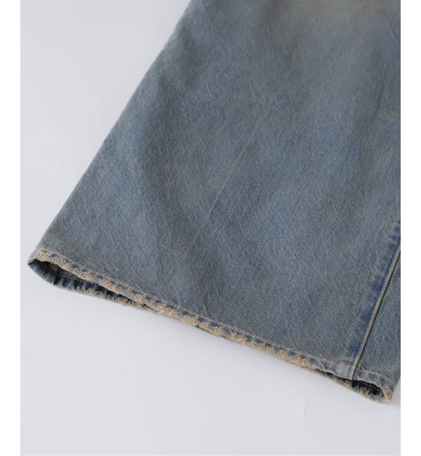 JOURNAL STANDARD relume「スモーキーデニム 11oz ワイド エンジニアド パンツ」|デニム|