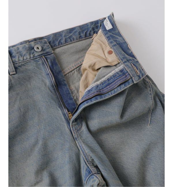 JOURNAL STANDARD relume「スモーキーデニム 11oz ワイド エンジニアド パンツ」|デニム|