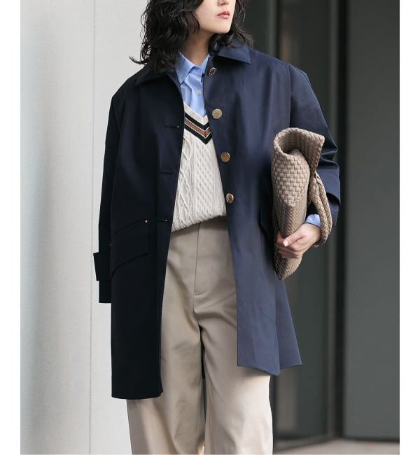 journal standard L'essage「別注【MACKINTOSH/マッキントッシュ】HUMBIE MB EX：コート」|ステンカラーコート|