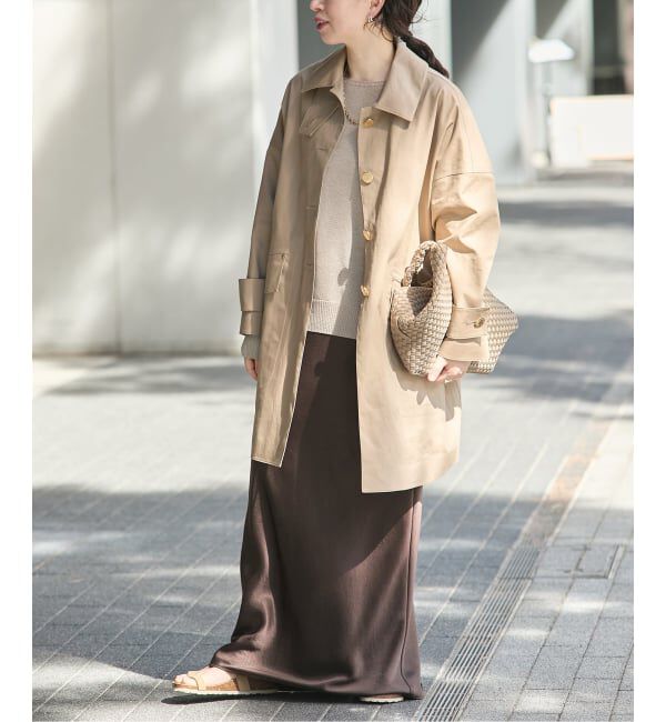 journal standard L'essage「別注【MACKINTOSH/マッキントッシュ】HUMBIE MB EX：コート」|ステンカラーコート|