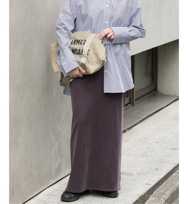 JOURNAL STANDARD「《追加》フィブリルキュプラジャージーマキシスカート」|スカート|