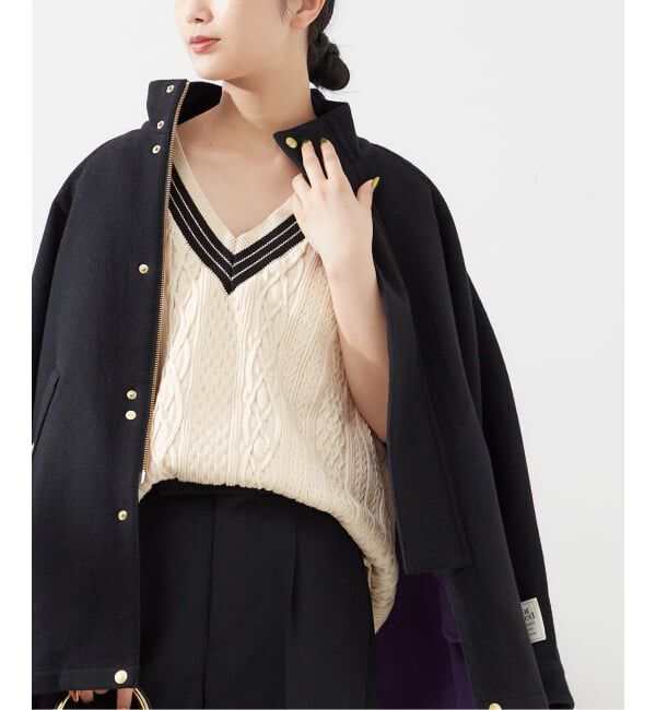 journal standard L'essage「《追加》別注【ILL ONE EIGHTY/イル ワンエイティ】TILDEN VEST：ベスト」|ベスト・ジレ|ブラック