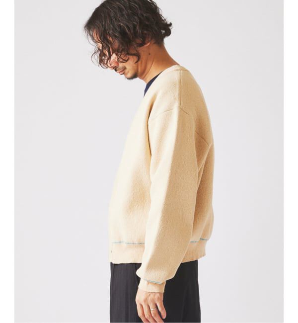 JOURNAL STANDARD relume「ドライタッチ ブークレ Vネック カーディガン」|カーディガン|