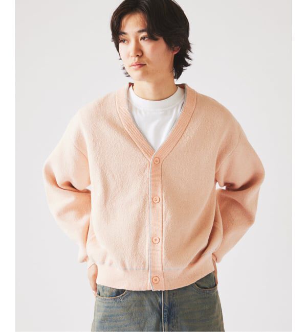 JOURNAL STANDARD relume「ドライタッチ ブークレ Vネック カーディガン」|カーディガン|