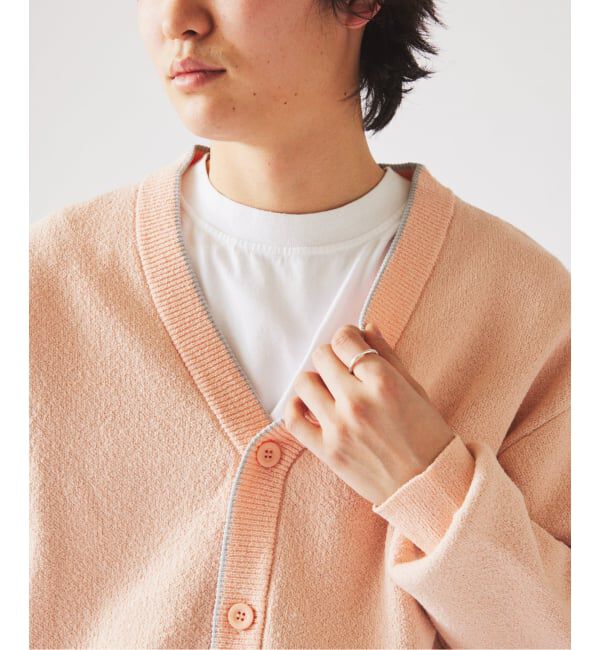 JOURNAL STANDARD relume「ドライタッチ ブークレ Vネック カーディガン」|カーディガン|