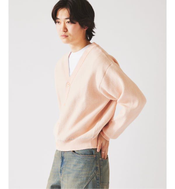 JOURNAL STANDARD relume「ドライタッチ ブークレ Vネック カーディガン」|カーディガン|