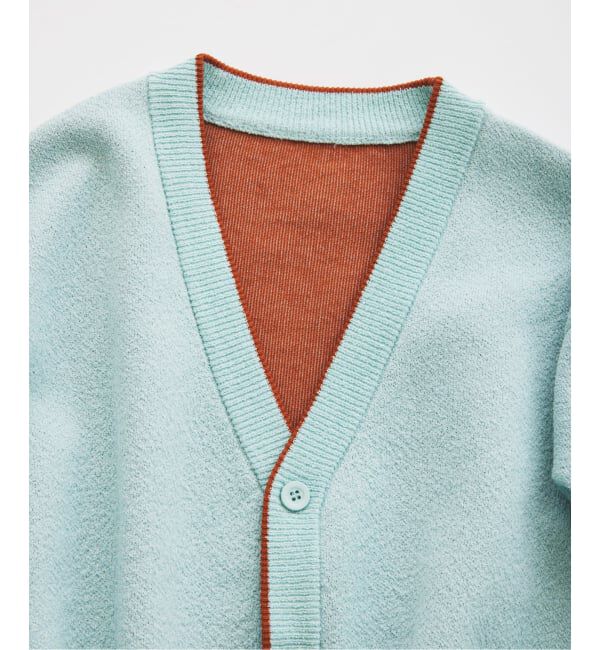 JOURNAL STANDARD relume「ドライタッチ ブークレ Vネック カーディガン」|カーディガン|