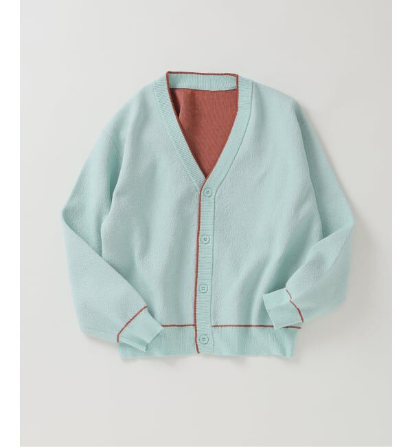 JOURNAL STANDARD relume「ドライタッチ ブークレ Vネック カーディガン」|カーディガン|