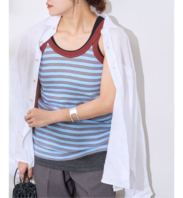 JOURNAL STANDARD「《予約》別注【MILLER/ミラー】 for JSリブタンクトップ ２枚セット」|タンクトップ|