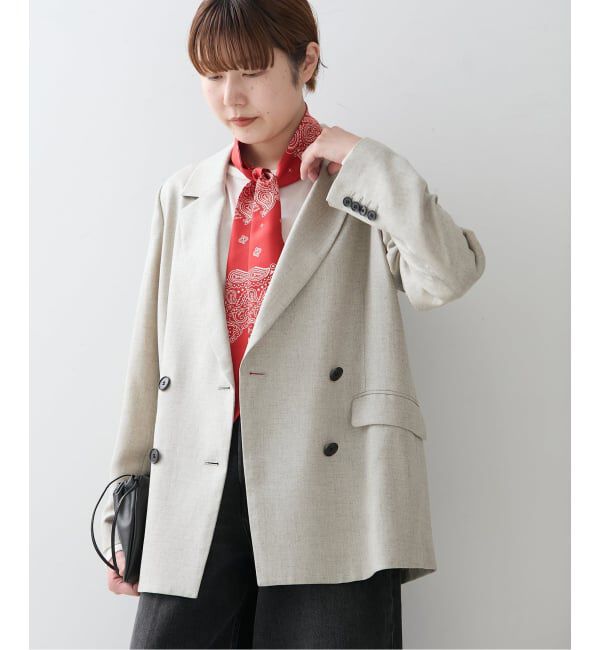 journal standard L'essage「【AENEIS/エネス】Minimal Illusion Silk Twill Bande：スカーフ」|バンダナ・スカーフ|