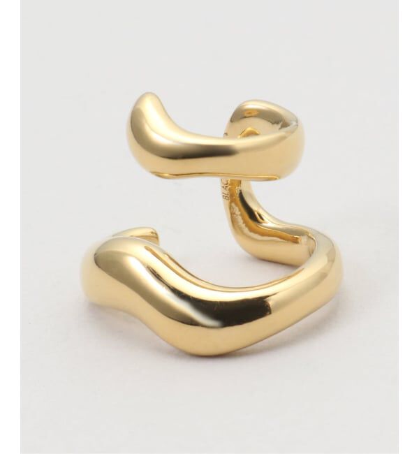 journal standard L'essage「【MARIA BLACK/マリアブラック】 Ear Cuff Goldplated Silver：イヤーカフ」|イヤーカフ|