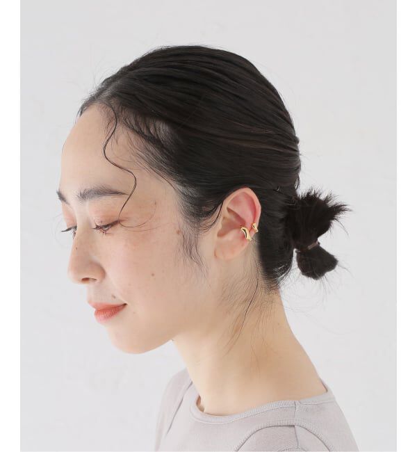 journal standard L'essage「【MARIA BLACK/マリアブラック】 Ear Cuff Goldplated Silver：イヤーカフ」|イヤーカフ|