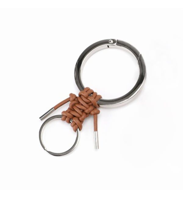 journal standard L'essage「《追加》【ITTI/イッチ】CRISPY KNOTMAN RING / RAPTO JP：キーリング」|キーケース|