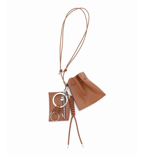 journal standard L'essage「《追加》【ITTI/イッチ】CRISPY KNOTMAN RING / RAPTO JP：キーリング」|キーケース|キャメル