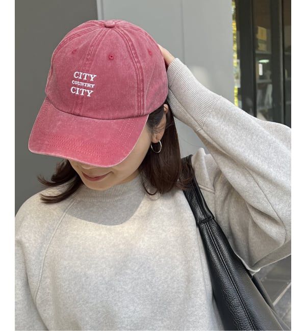 JOURNAL STANDARD「【City Country City/シティーカントリーシティー】シシュウCAP」|キャップ・キャスケット|