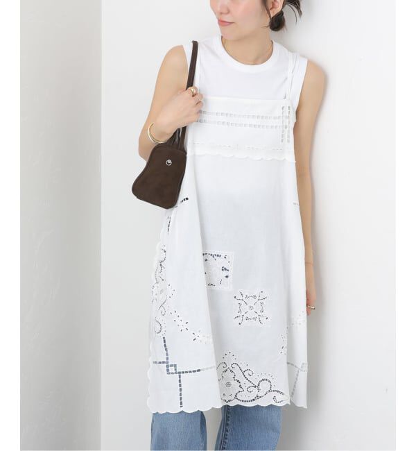 JOURNAL STANDARD relume「スクエアエンブロイダリーチュニック」|チュニック|ホワイト