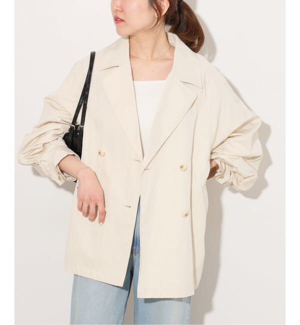 JOURNAL STANDARD relume「ヴィンテージクロストレンチコート」|トレンチコート|ホワイト